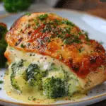 Broccoli Cheese Stuffed Chicken Breast