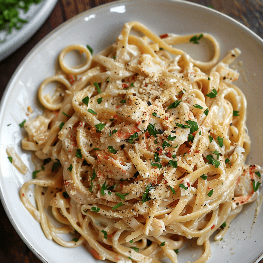 Quick and Delicious Crab Linguine