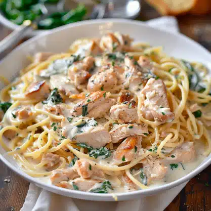 Creamy Ricotta Chicken Pasta