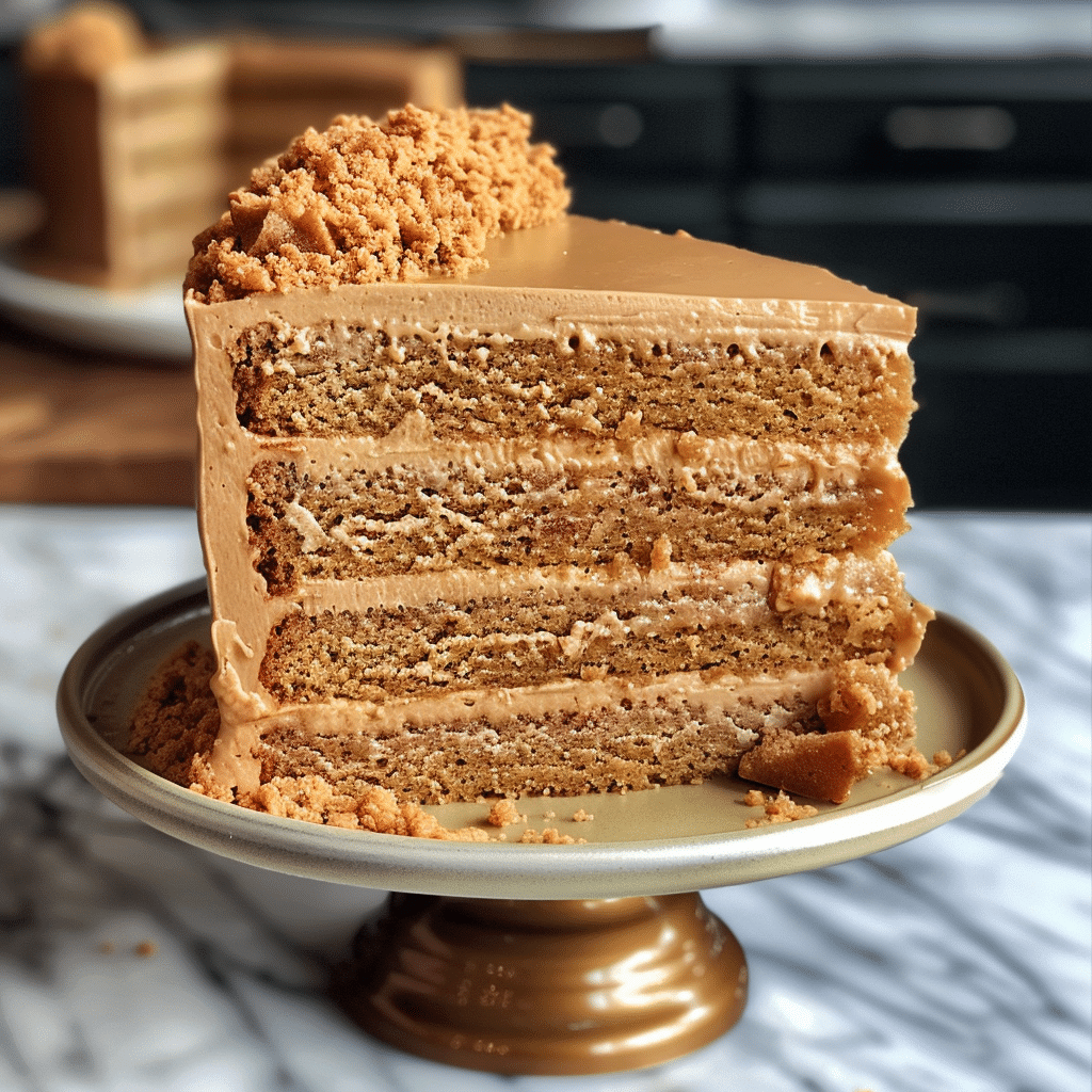 Biscoff Cookie Butter Cake