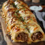 Cheesy Beefy Roll-Ups