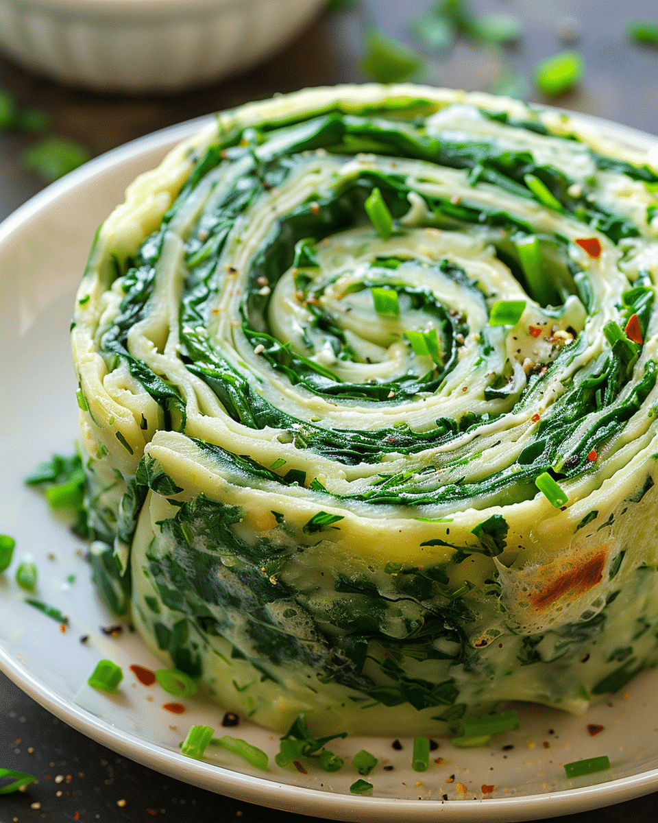 Cheesy Spinach Pinwheels