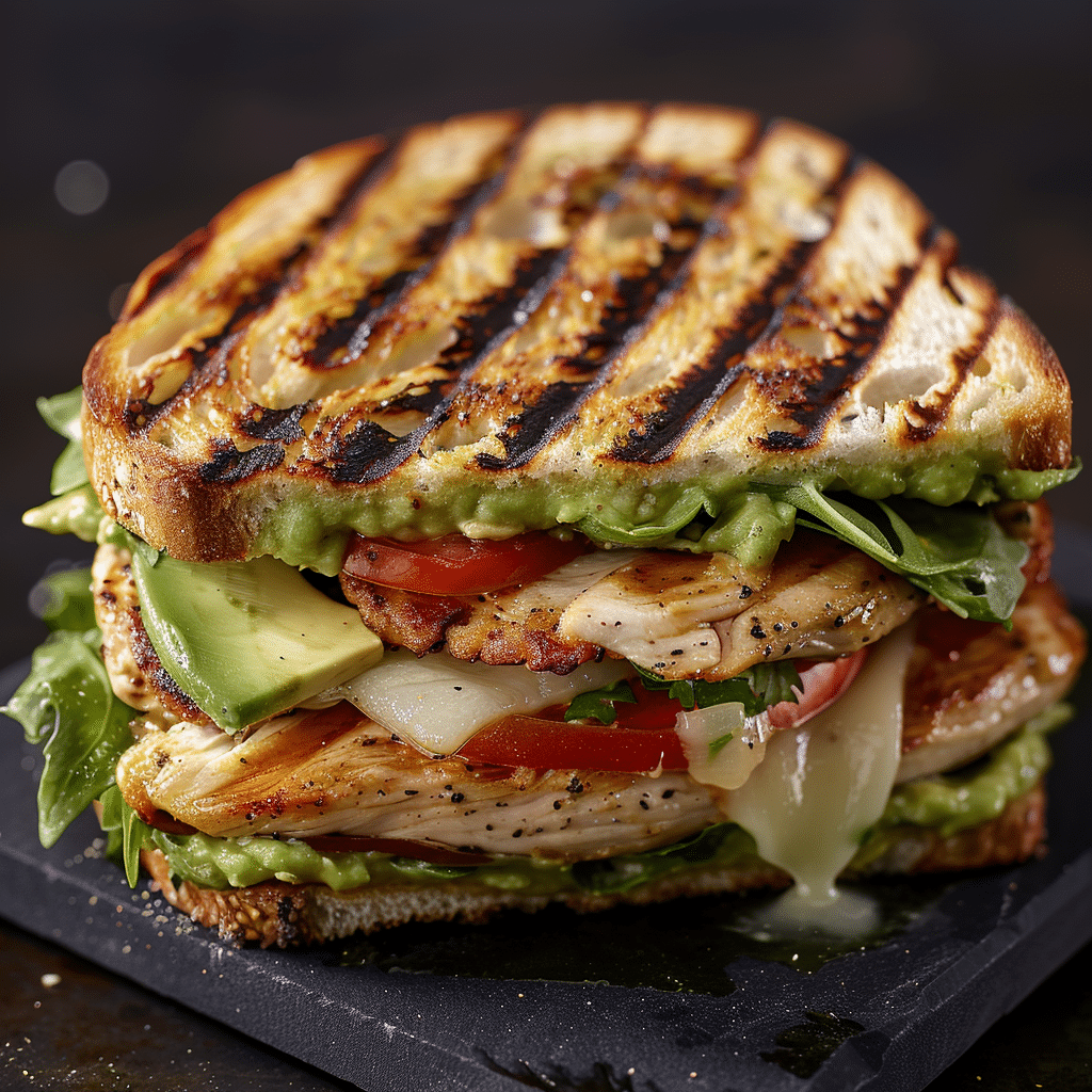 Chicken Avocado Melt Sandwich