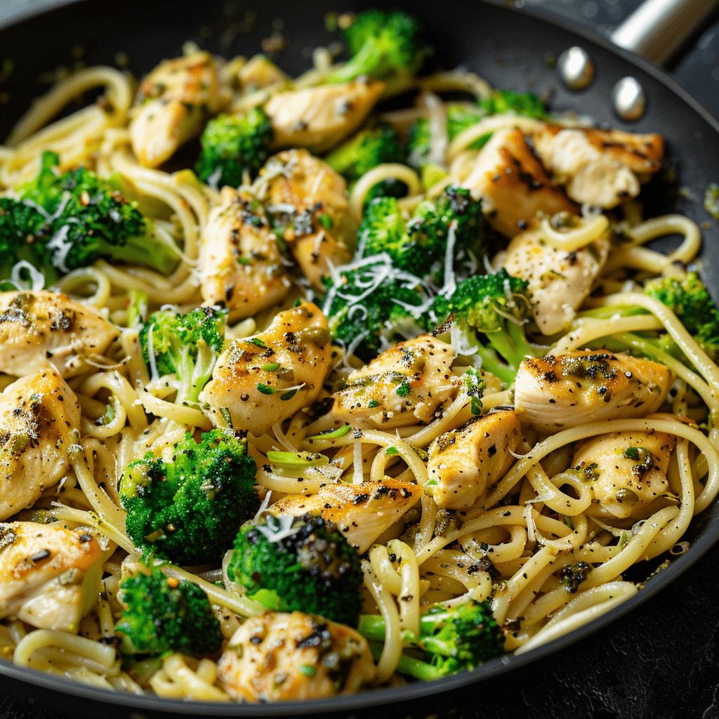 Chicken and Broccoli Pasta