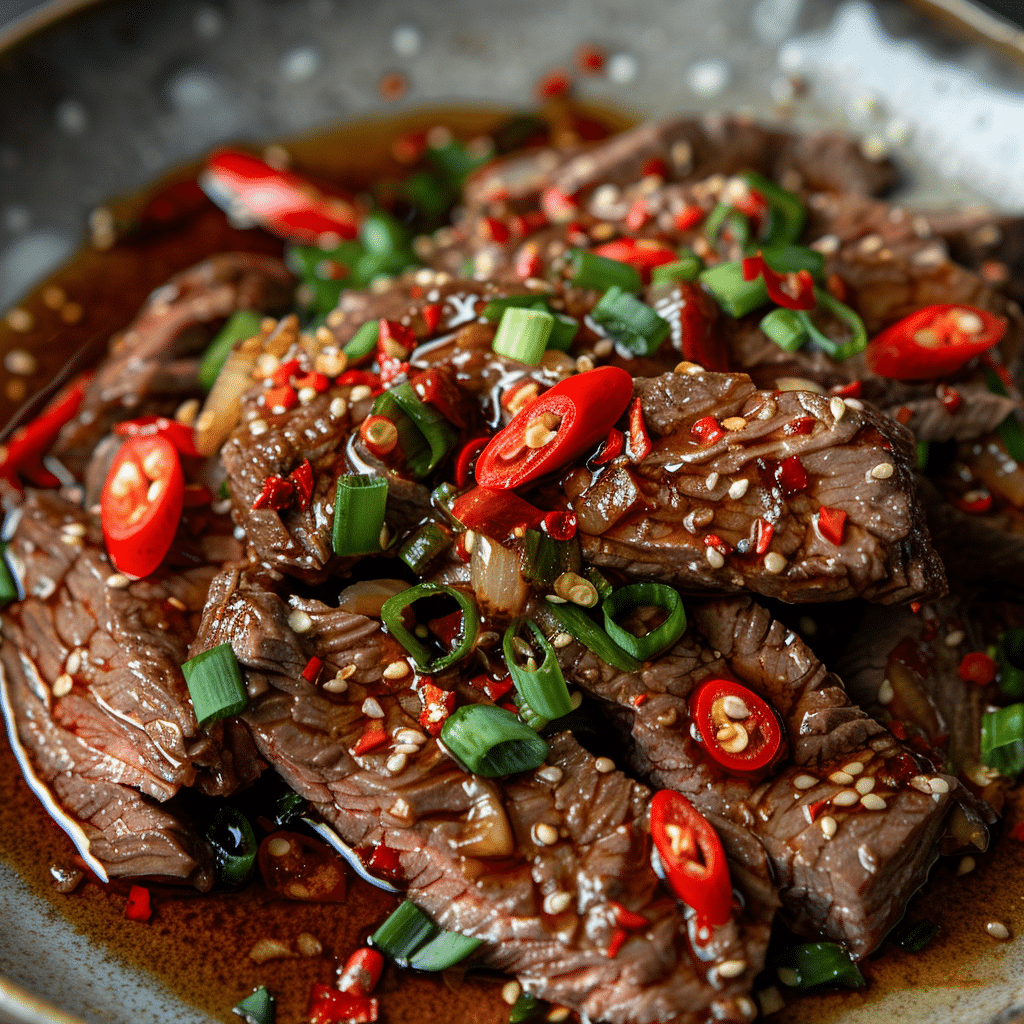 Chinese Pepper Steak