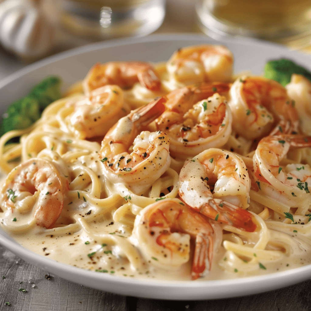 Creamy Garlic Shrimp Recipe