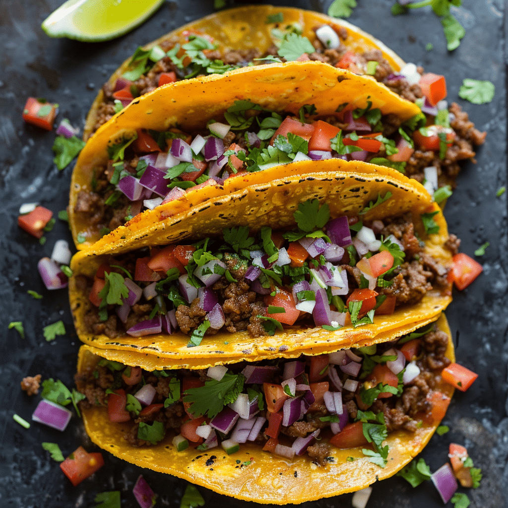 Crispy Ground Beef Tacos