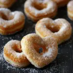 Heart-Shaped Sugar Donuts