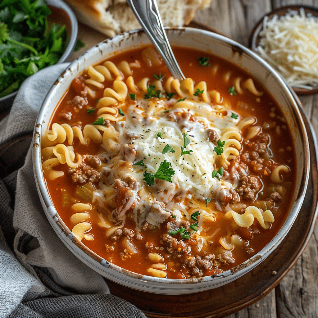 Lasagna Soup