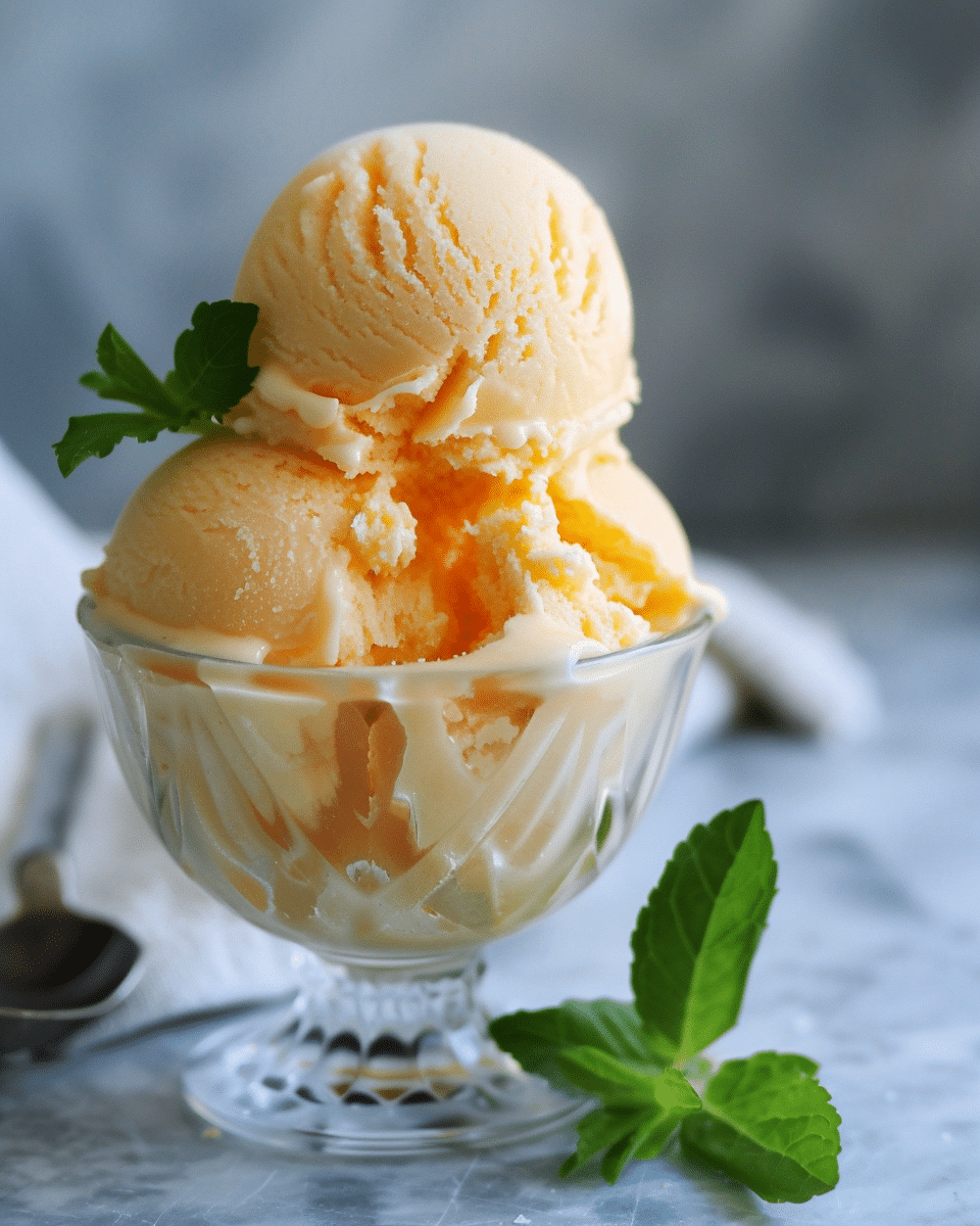 Orange Crush Sherbet