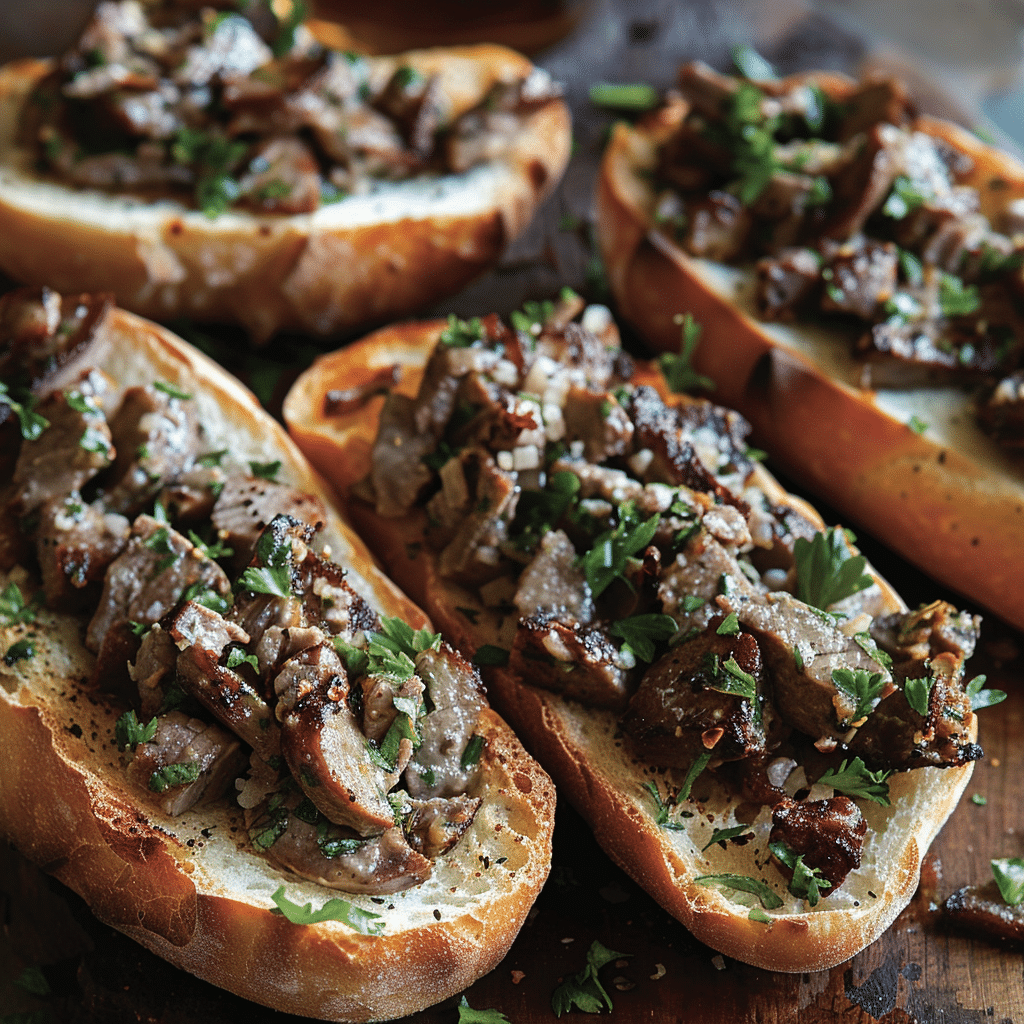 French Garlic Philly Cheesesteak Bread Recipe