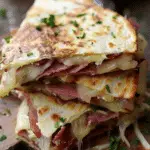 Reuben Quesadillas