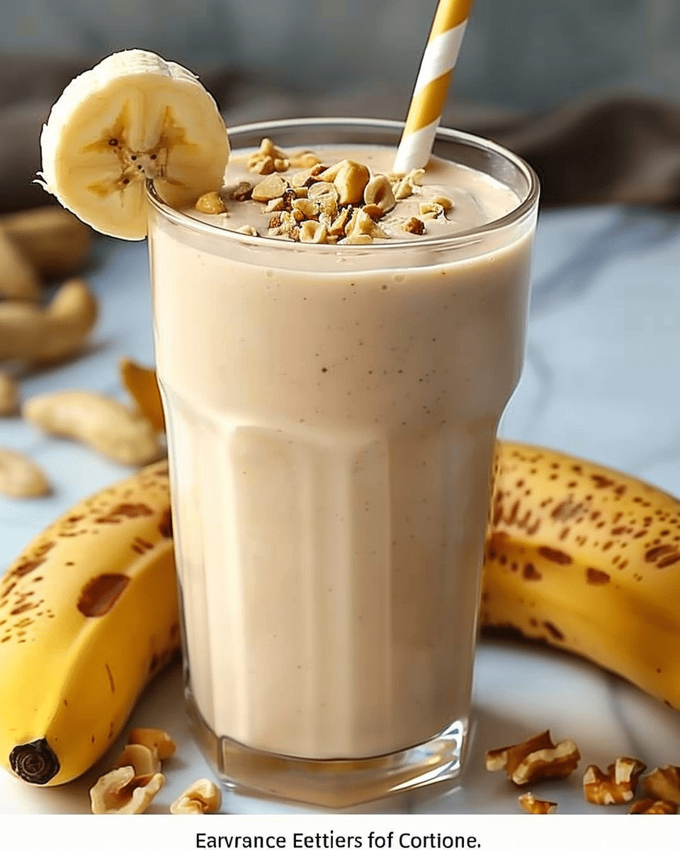 Peanut Butter Banana Smoothie
