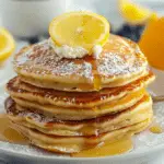 Fluffy Ricotta Pancakes with Lemon Zest