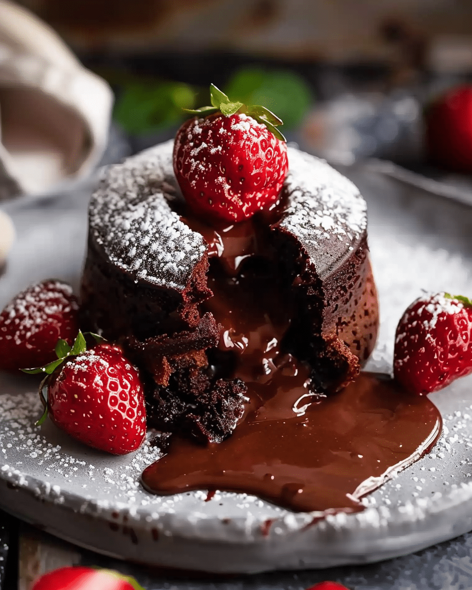 Molten Chocolate Cake