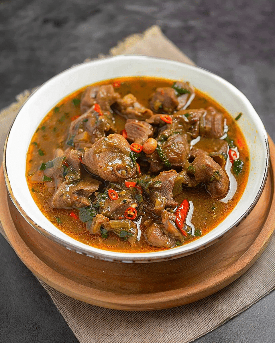 Nigerian Pepper Soup TheFamilyCooking