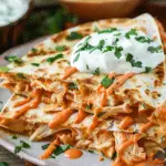 Buffalo Chicken Quesadillas
