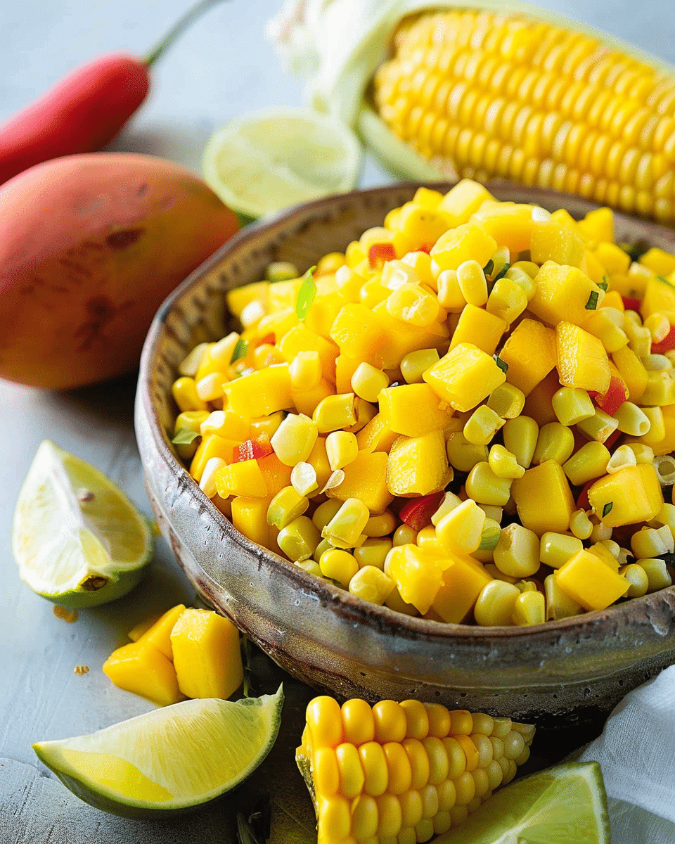 Corn Mango Salsa