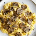 Truffle Mushroom Scrambled Eggs