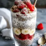 Vanilla Bean and Chia Pudding Parfait