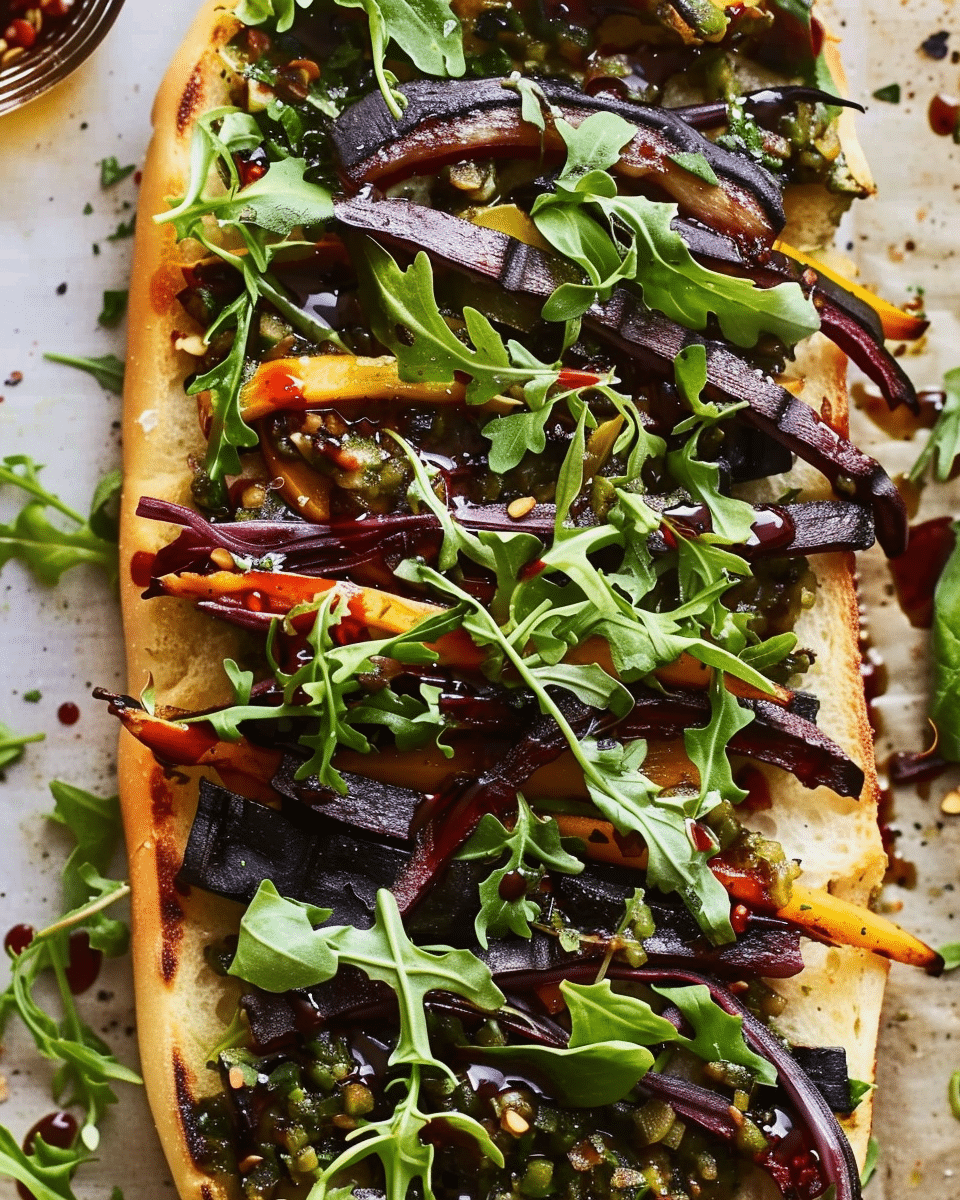 Grilled Vegetable Sandwich with Tapenade