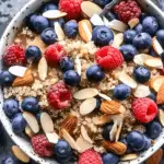 Blueberry Almond Quinoa Bowl