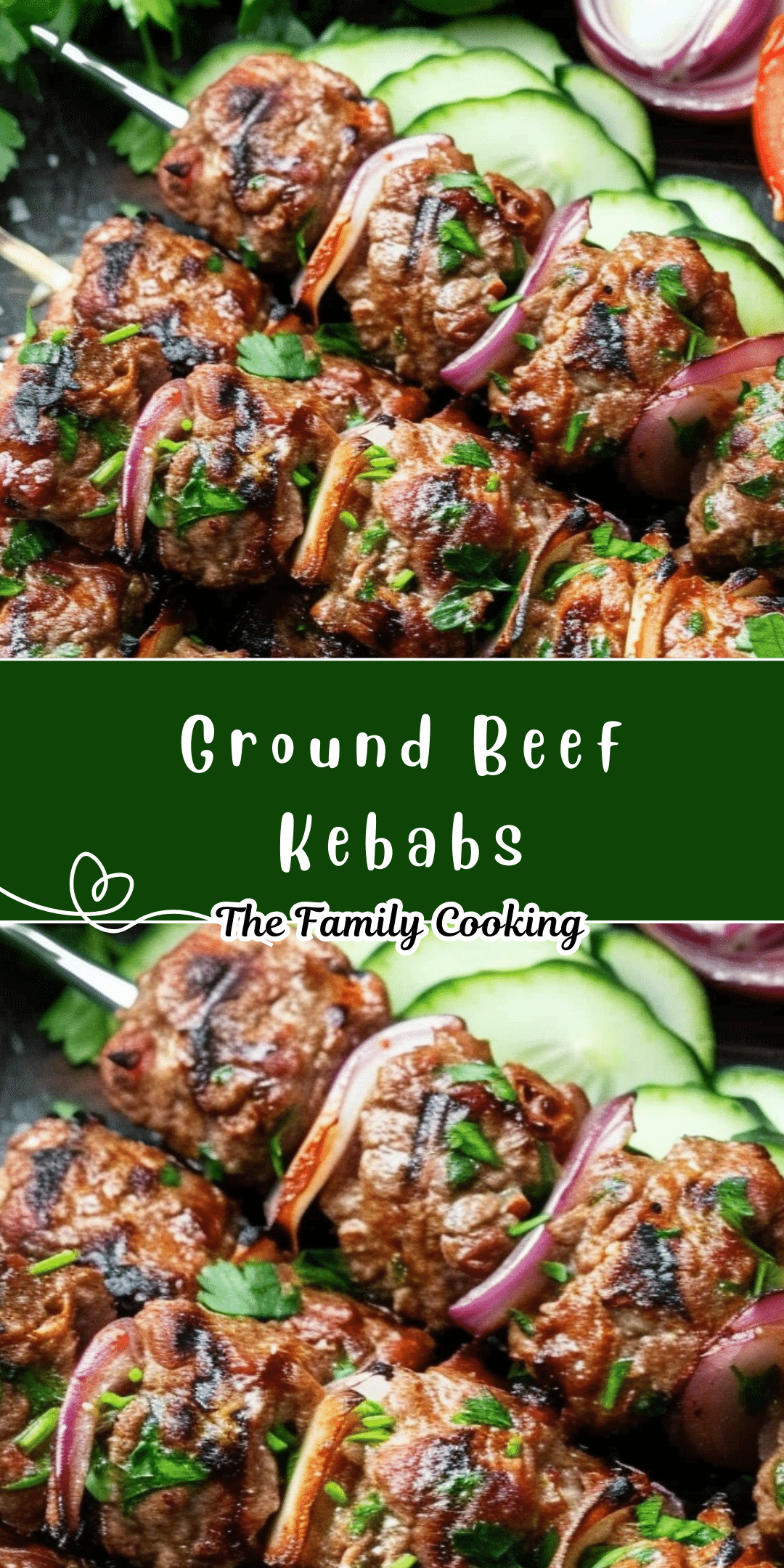 Ground Beef Kebabs TheFamilyCooking