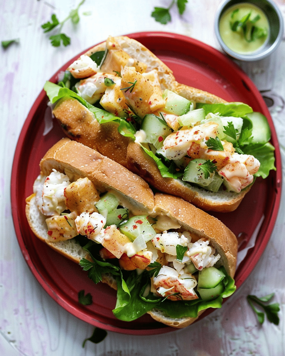 Vegan Maine Lobster Rolls