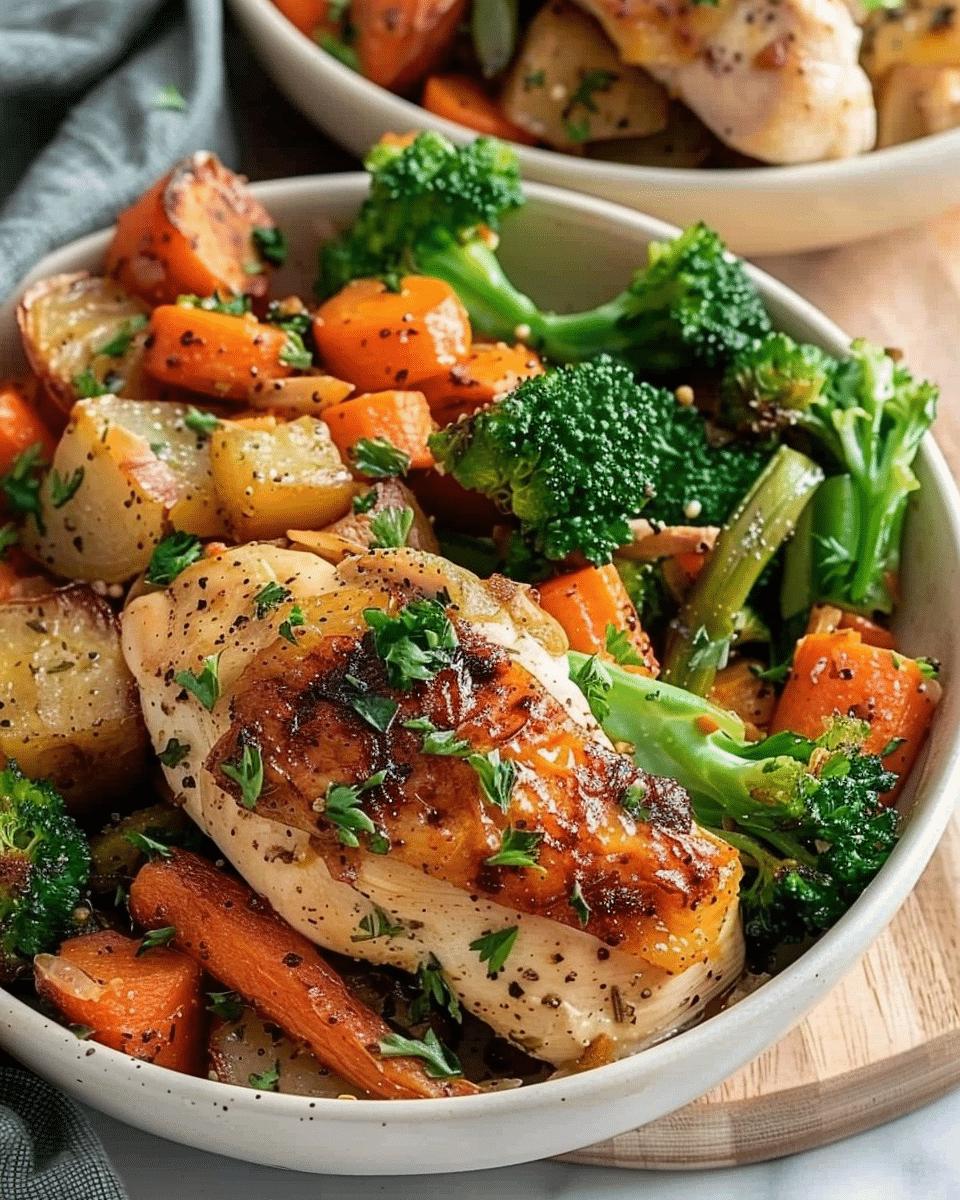 Healthy Chicken and Veggies