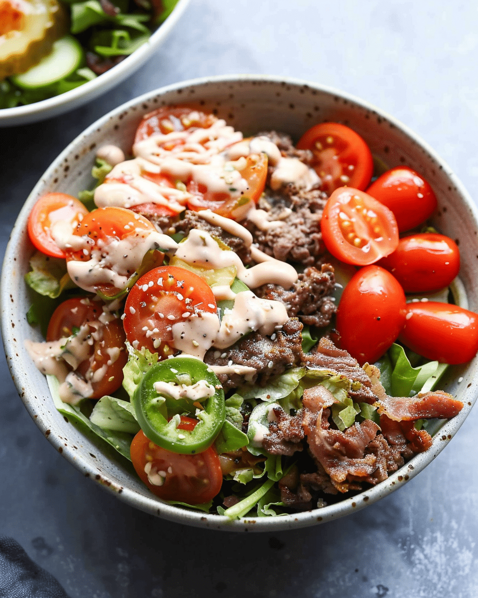 Burger in a Bowl