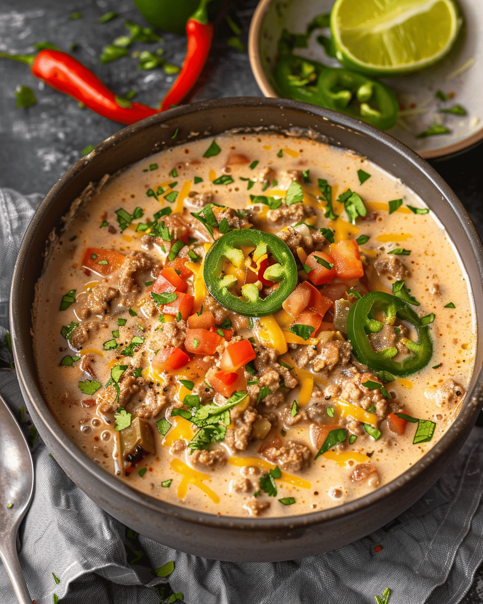 Creamy Taco Soup
