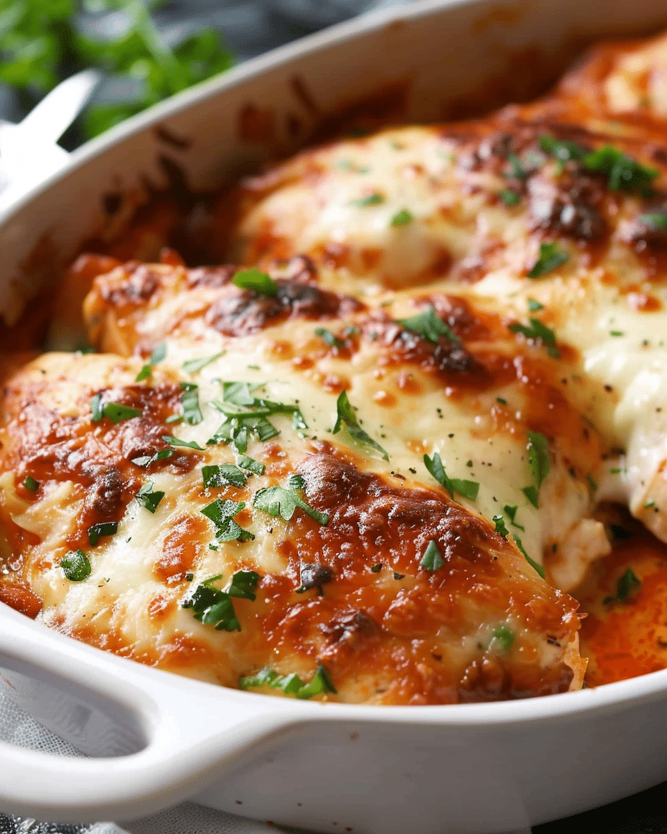 Chicken Mozzarella Bake