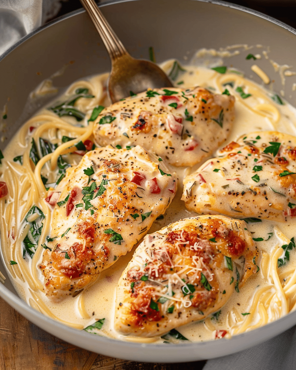 Creamy Chicken with Parmesan