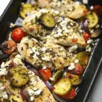 Greek Sheet Pan Chicken Dinner