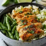 Cilantro Lime Chicken and Cauliflower Rice