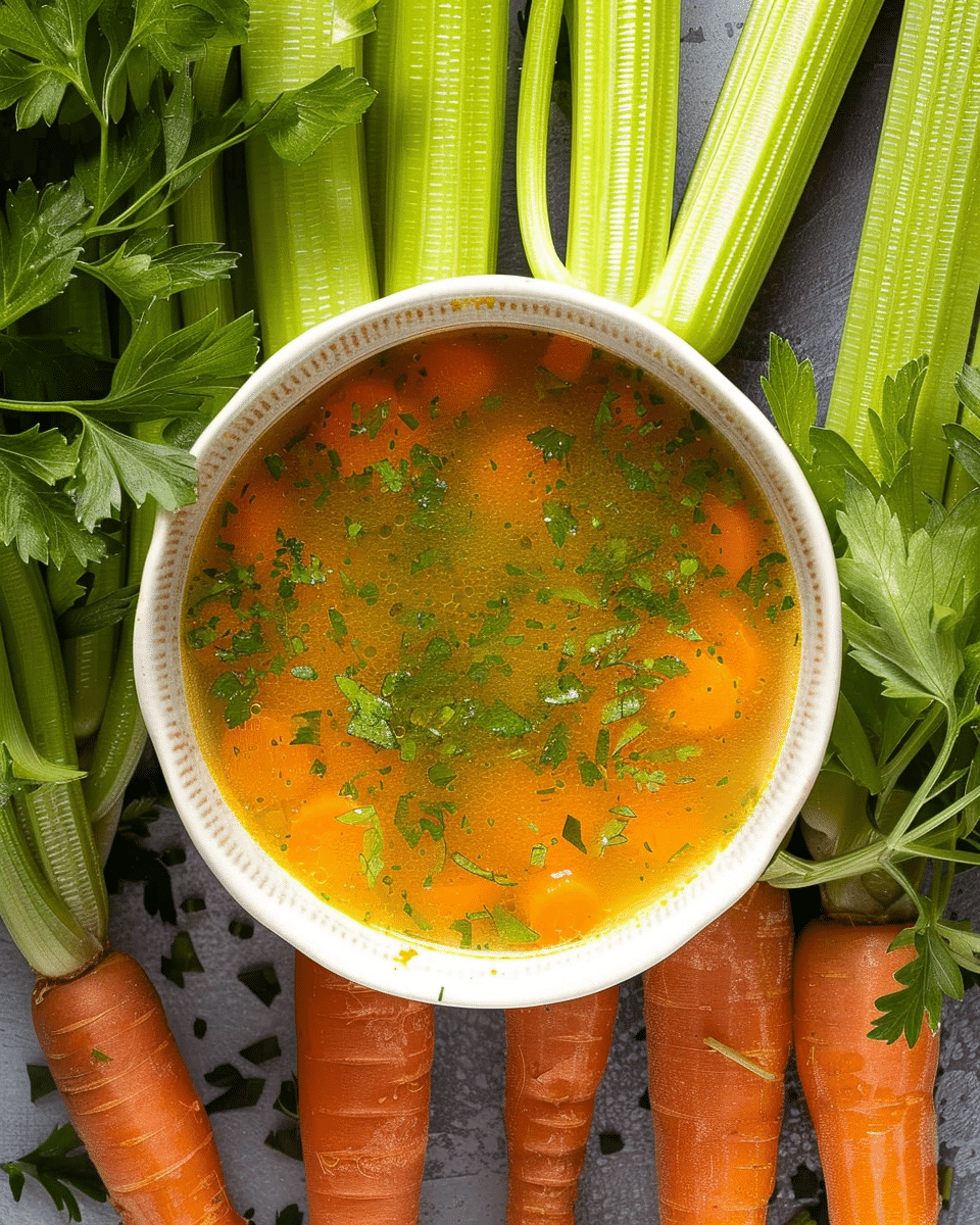 Celery and Carrot Soup