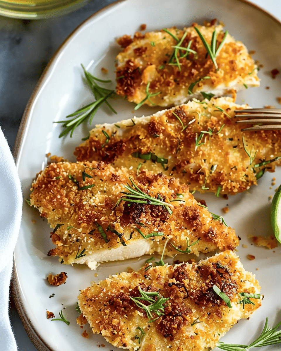 Crispy Panko-Crusted Chicken