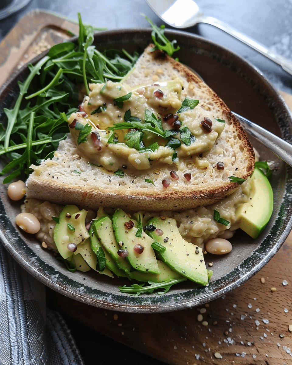 White Bean and Avocado