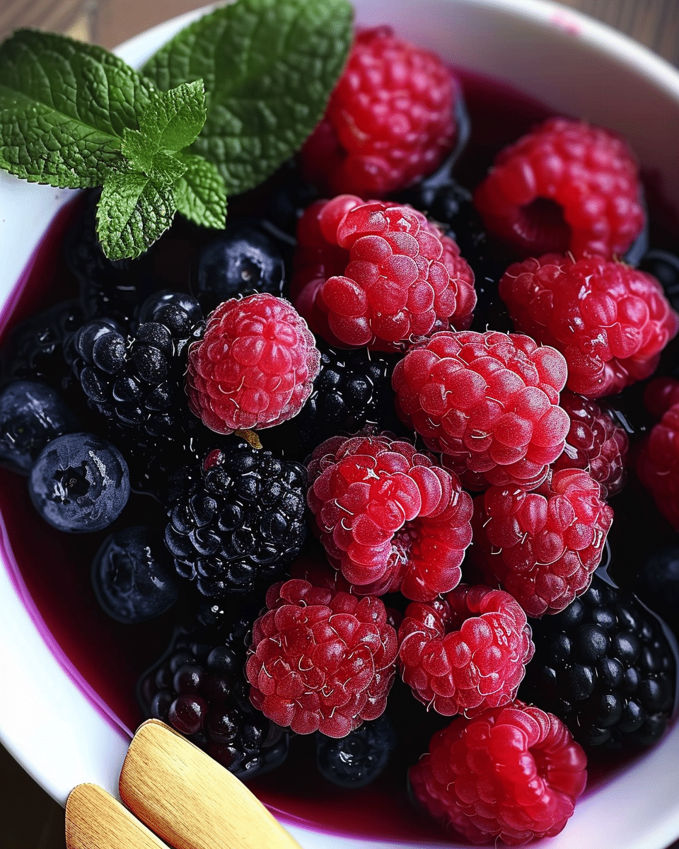 Native American Indian Berry Sauce