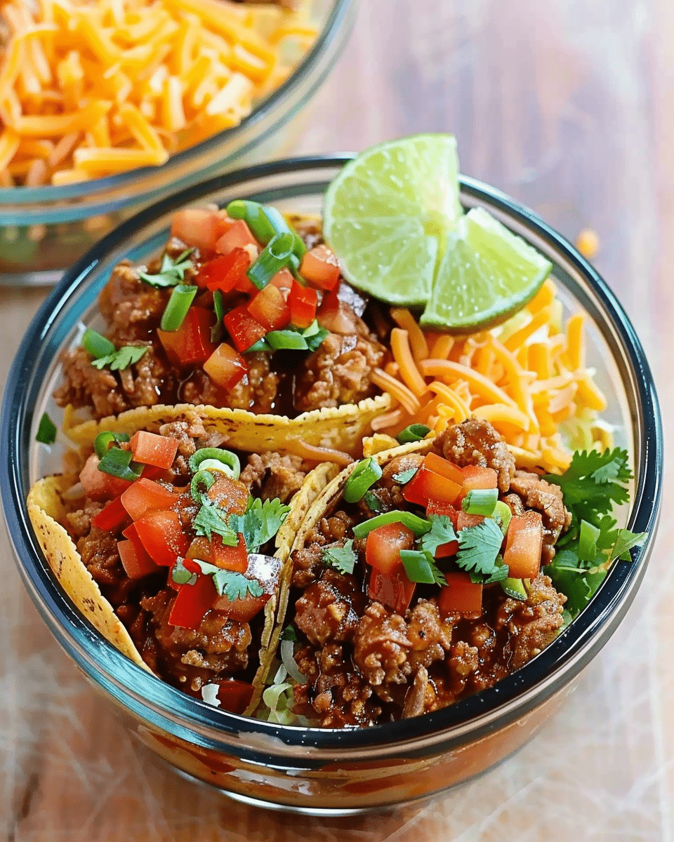 Turkey Taco Lunch Bowls