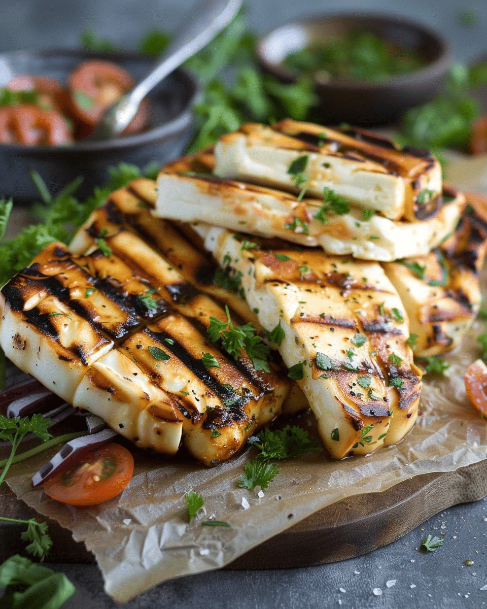 Grilled Halloumi