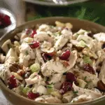 Cranberry Walnut Chicken Salad