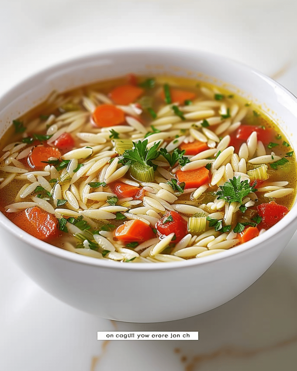 Orzo Vegetable Soup