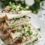Turkey Salad Tea Sandwiches