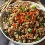 Ground Turkey Egg Roll in a Bowl
