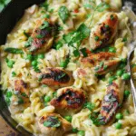 One-Pan Creamy Chicken Orzo