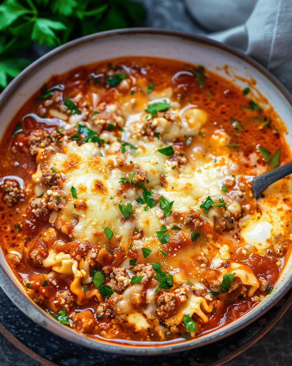 Keto Lasagna Soup