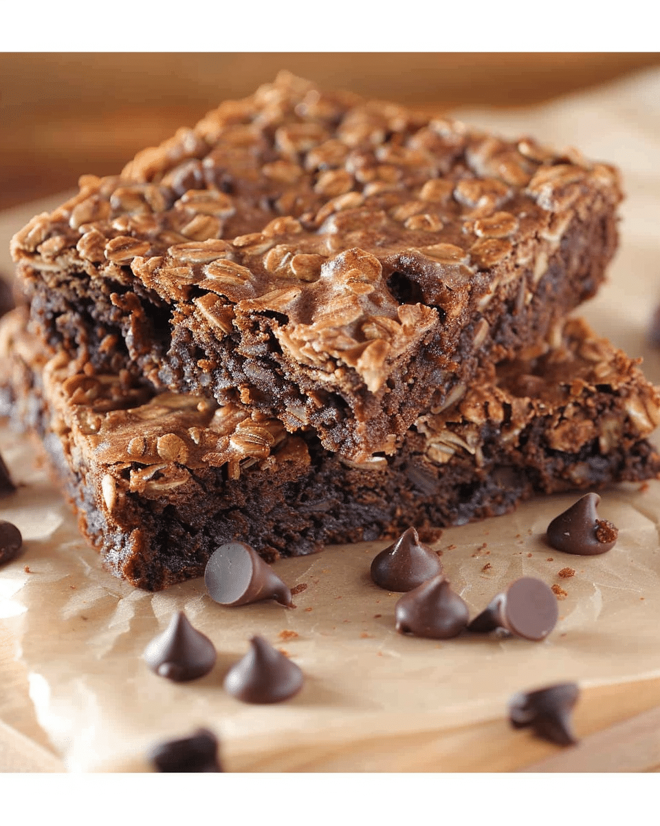 Oatmeal Brownies
