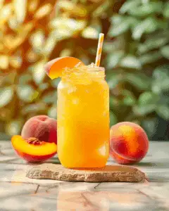 Peach Mango Juice | TheFamilyCooking