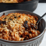 Baked Mushroom Rice